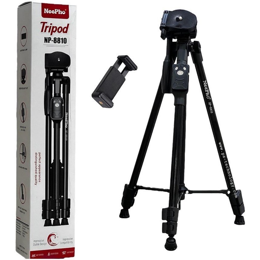سه پایه موبایل دوربین NeePho Np_8810 (مونوپاد) ۱ متر شاتر بولوتوث