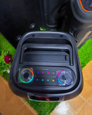 اسپیکر قابل حمل Brodu BTS-2256 با دو میکروفون وایرلس و توان ۷۵ وات