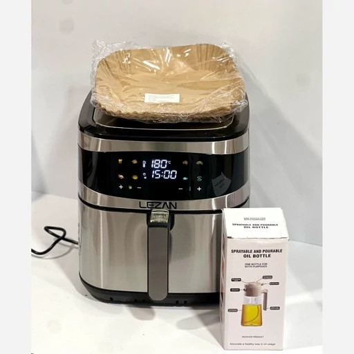 سرخ کن بدون روغن لیزان مدل LZ_1440 ظرفیت ۸.۵ لیتری
