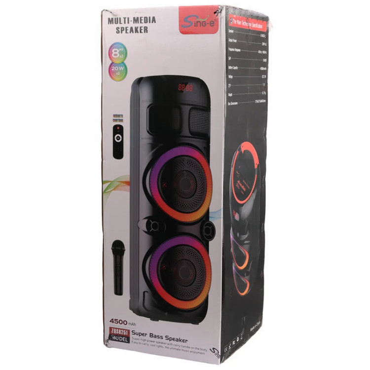 اسپیکر بلوتوثی Sing_e مدل ZQS_8251 قابل حمل